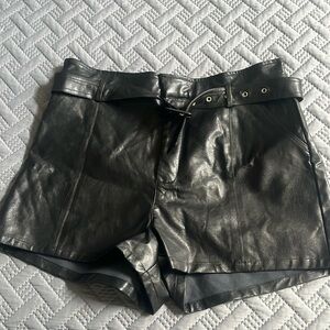 Faux leather shorts from Altar’d State NWT size XL